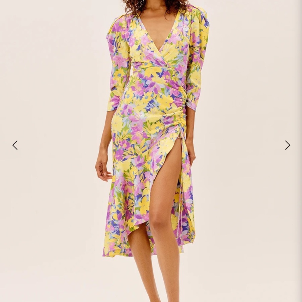 For love & lemons Cassia Midi Dress
